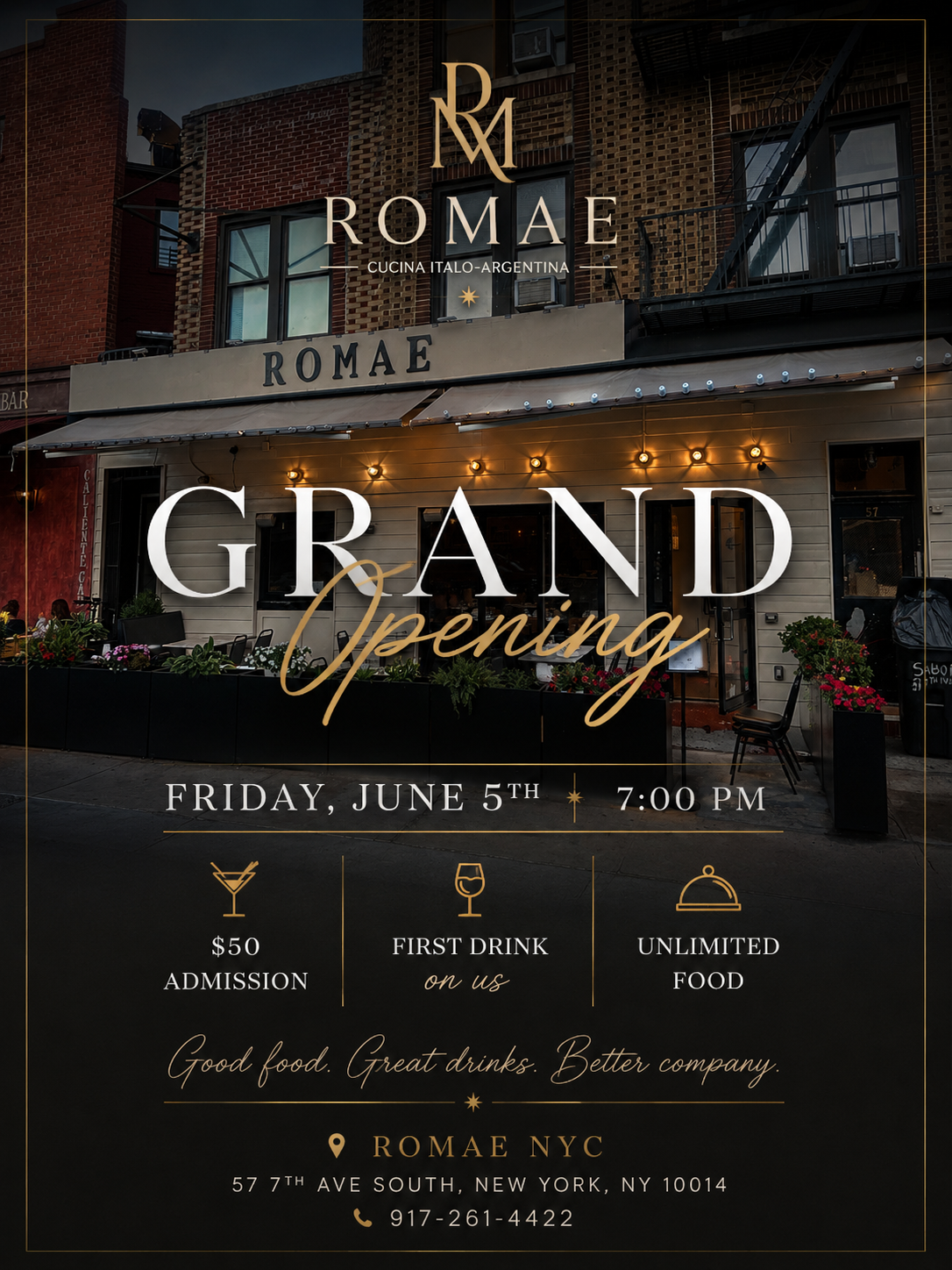 ROMAE Grand Opening